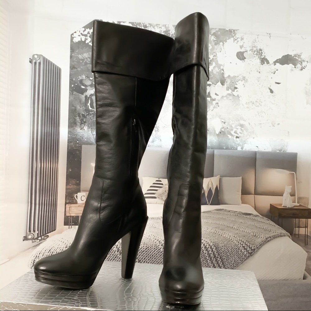 Carlos Santana Sexy Knee High Boots
